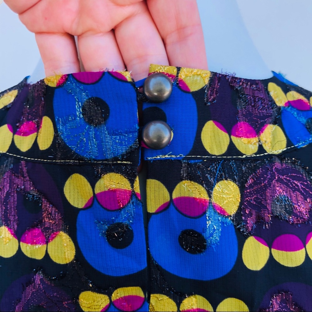 Anna Sui for Target Metallic Circles Shift Dress - Picture 7 of 10